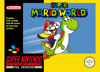 Super Mario World - Box - Front - Reconstructed Image