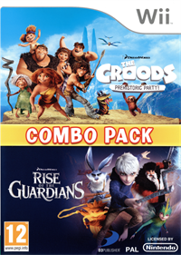 DreamWorks The Croods: Prehistoric Party! & Rise of the Guardians: Combo Pack - Box - Front Image