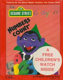 The Sesame Street Crayon: Numbers Count - Box - Front Image