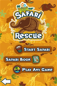 Go Diego Go!: Safari Rescue - Screenshot - Game Title Image