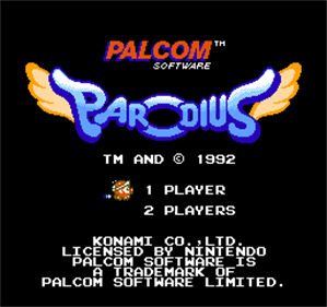 Parodius - Screenshot - Game Title Image