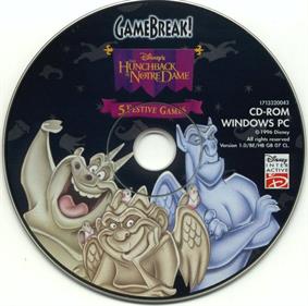 Disney's The Hunchback of Notre Dame: 5 Topsy Turvy Games - Disc Image