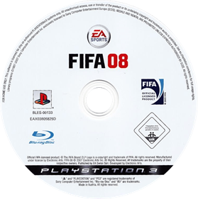 FIFA Soccer 08 - Disc Image