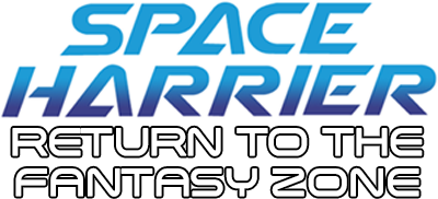 Space Harrier: Return to the Fantasy Zone - Clear Logo Image