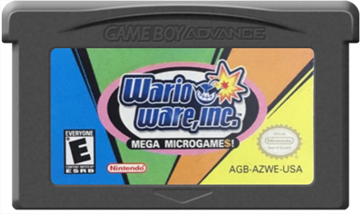 WarioWare, Inc.: Mega Microgame$! - Cart - Front Image