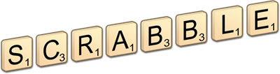 Monty Plays Scrabble - Clear Logo Image