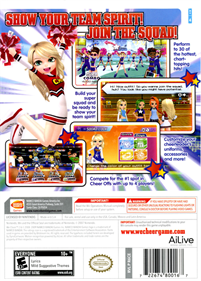 We Cheer 2 - Box - Back Image