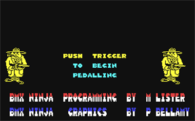 BMX Ninja - Screenshot - Game Title Image