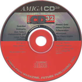 Amiga CD32 Issue 1 Cover Disc - Disc Image
