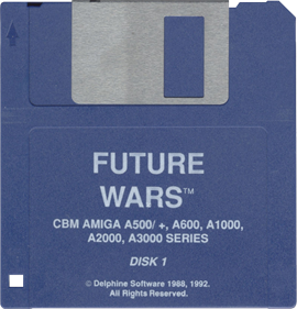 Future Wars: Adventures in Time - Disc Image