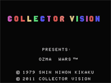 Ozma Wars - Screenshot - Game Title Image