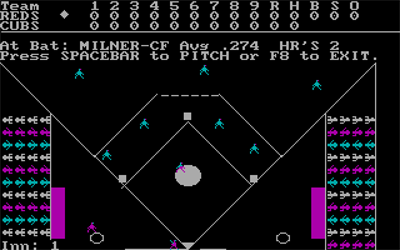 Pro-League Baseball - Screenshot - Gameplay Image