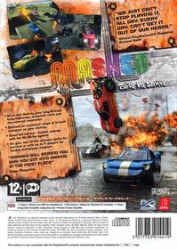 Mashed: Drive to Survive - Box - Back Image
