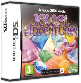 Jewel Adventures - Box - 3D Image