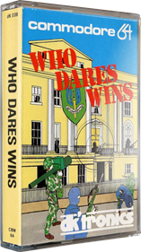 Who Dares Wins (dk'tronics) - Box - 3D Image