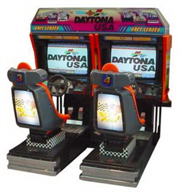 Daytona USA to the MAXX - Arcade - Cabinet Image