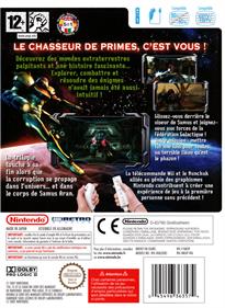 Metroid Prime 3: Corruption - Box - Back Image