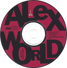 ALeX-WORLD - Disc Image