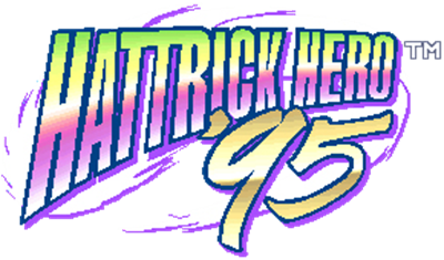Hat Trick Hero '95 - Clear Logo Image