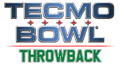Tecmo Bowl Throwback - Clear Logo Image