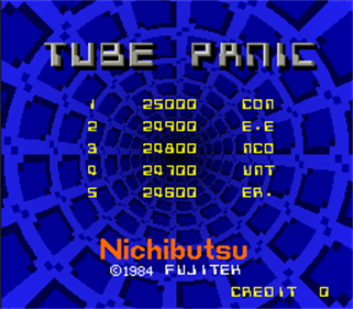 Tube Panic - Screenshot - Game Title Image