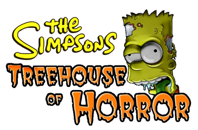 The Simpsons: Treehouse of Horror - Clear Logo Image