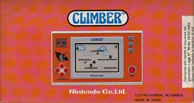 Climber (New Wide Screen) - Box - Back Image