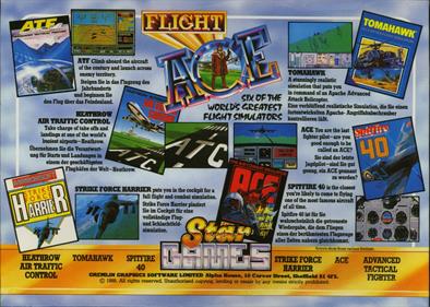 Flight Ace - Box - Back Image