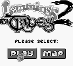 Lemmings 2: The Tribes - Screenshot - Game Title Image