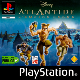 Disney's Atlantis: The Lost Empire - Box - Front Image