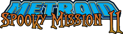Metroid: Spooky Mission II: The Nightmare Before Christmas - Clear Logo Image