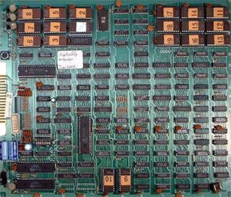 Fast Freddie - Arcade - Circuit Board Image