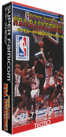 Tecmo Super NBA Basketball - Box - 3D Image
