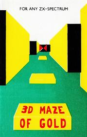 3D Maze of Gold - Box - Front Image