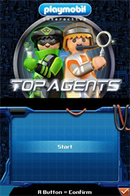 Playmobil Interactive: Top Agents - Screenshot - Game Title Image