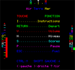 A.T.M. - Screenshot - Game Select Image