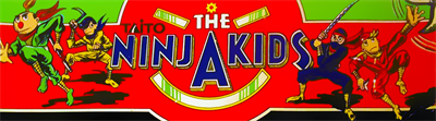 The Ninja Kids - Arcade - Marquee Image