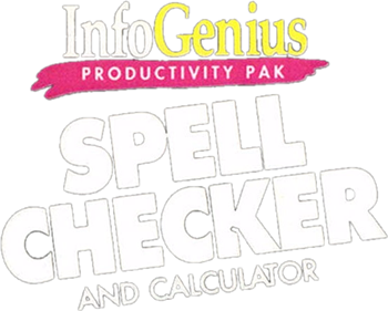 InfoGenius Productivity Pak: Spell Checker and Calculator - Clear Logo Image