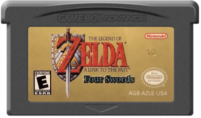 The Legend of Zelda: A Link to the Past and Four Swords - Cart - Front Image