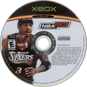 NBA 2K3 - Disc Image
