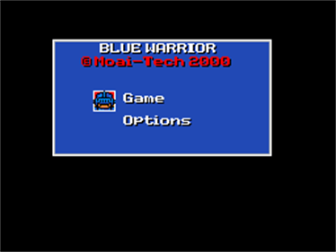 Blue Warrior - Screenshot - Game Title Image