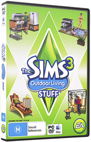 The Sims 3: Outdoor Living Stuff - Box - 3D Image