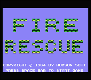 Fire Rescue - Screenshot - Game Title Image