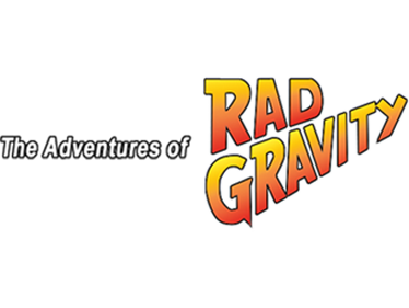 The Adventures of Rad Gravity - Clear Logo Image