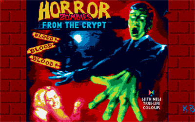 Horror Zombies from the Crypt - Screenshot - Game Title Image