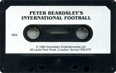 Peter Beardsley's International Football - Cart - Front Image