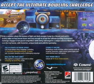 Galactic Bowling - Box - Back Image