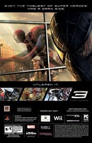 Spider-Man 3 - Advertisement Flyer - Front Image