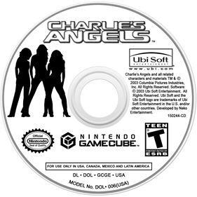 Charlie's Angels - Disc Image