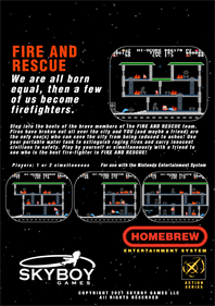 Fire and Rescue - Box - Back Image